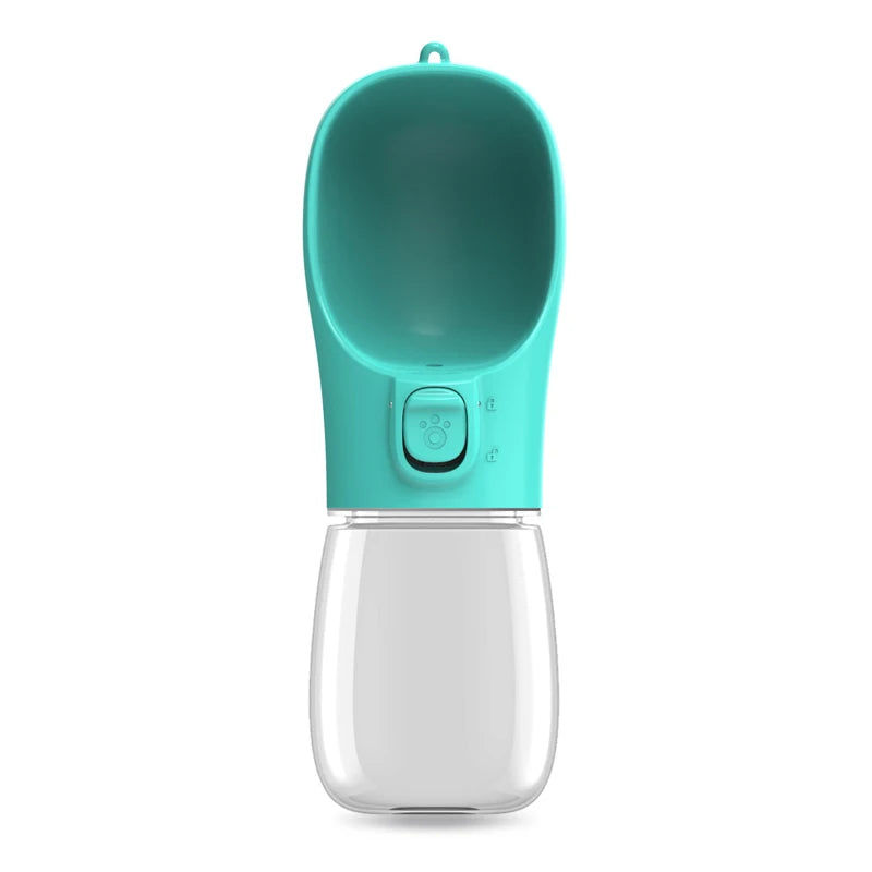 Botella de agua portátil para perros pequeños y grandes, bebederos para gatos, a prueba de fugas, para paseos al aire libre.