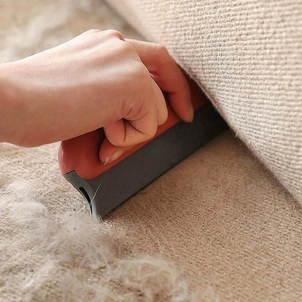 Cepillo eficaz para eliminar el pelo de mascotas (gatos y perros): elimina suavemente el pelo suelto y limpia el pelaje para un hogar limpio y ordenado.